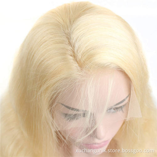 Uniky Wholesale 613 HD Full Lace Wig Human Hair,Cheap Blonde 613 transparent Lace Frontal Wig,13x4 13x6 Virgin Lace Front Wig